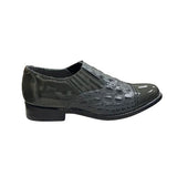 Stacy Baldwin Patent Hornback Dark Grey 150435