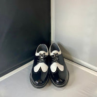 Stacy Baldwin Patent Lizard Black/White 162230-1