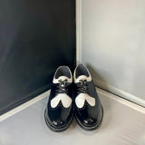 Stacy Baldwin Patent Lizard Black/White 162230-1