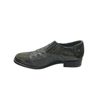 Stacy Baldwin Patent Hornback Dark Grey 150435
