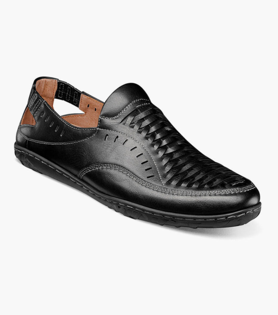 Stacy Adams Ibiza Woven Vamp Moc Toe Slip On