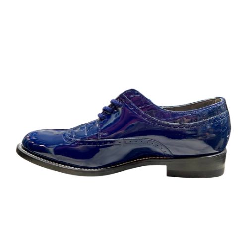 Stacy Baldwin Patent Palermo Royal Blue 1322314