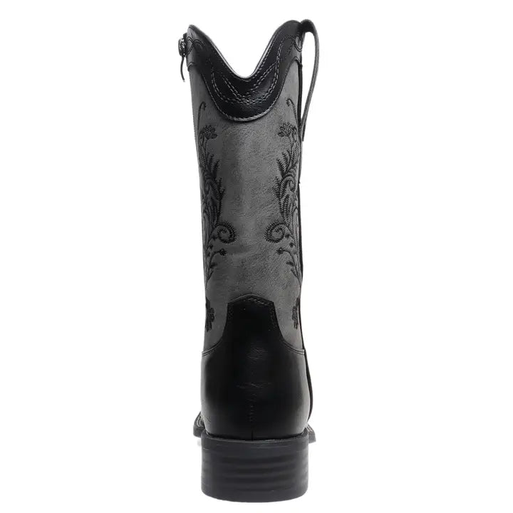 Pierre Dumas Kellan-2 Black Western Boot