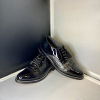 Stacy Baldwin Patent Hornback Black 154030