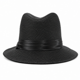Bruno Capelo RM-550a Center Crease Fedora Black