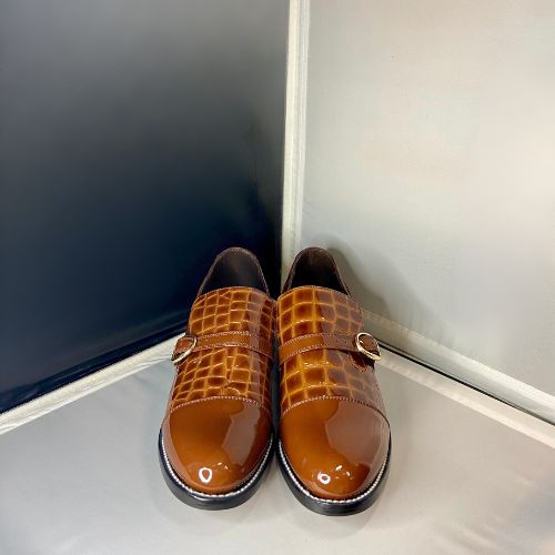 Stacy Baldwin Patent Palermo Brown 138037