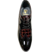 Stacy Baldwin Patent Palermo Black/Wine 1322308