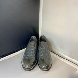 Stacy Baldwin Patent Hornback Dark Grey 150435
