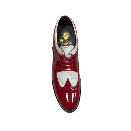 Stacy Baldwin Patent Lizard Red/White 1622313-1