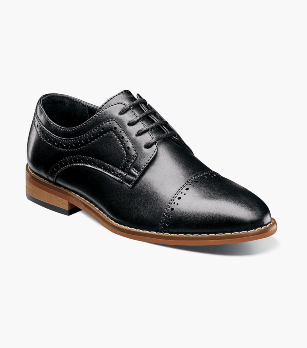 Stacy Adams Boy Dickinson Cap Toe Oxford