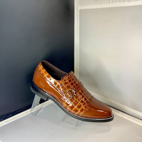 Stacy Baldwin Patent Palermo Brown 138037