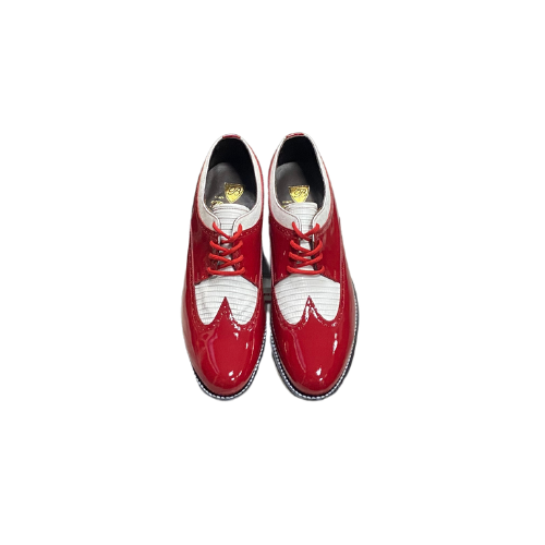 Stacy Baldwin Patent Lizard Red/White 1622313-1