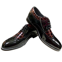 Stacy Baldwin Patent Palermo Black/Wine 1322308