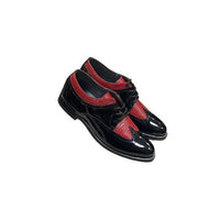 Stacy Baldwin Patent Lizard Black Red 162230-13