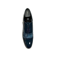 Stacy Baldwin Patent Hornback Dark Blue 153233