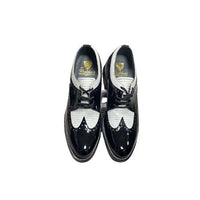 Stacy Baldwin Patent Lizard Black/White 162230-1