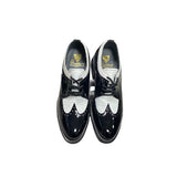 Stacy Baldwin Patent Lizard Black/White 162230-1