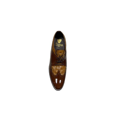 Stacy Baldwin Patent Lizard Brown 152237