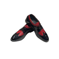 Stacy Baldwin Patent Lizard Black Red 162230-13