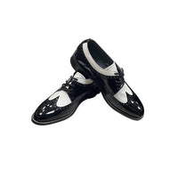 Stacy Baldwin Patent Lizard Black/White 162230-1