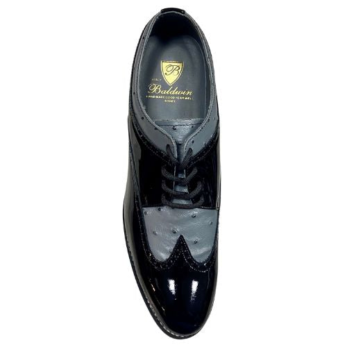 Stacy Baldwin Patent Ostrich Black/Grey 1722305