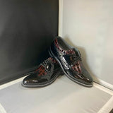 Stacy Baldwin Patent Palermo Black/Wine 1322308