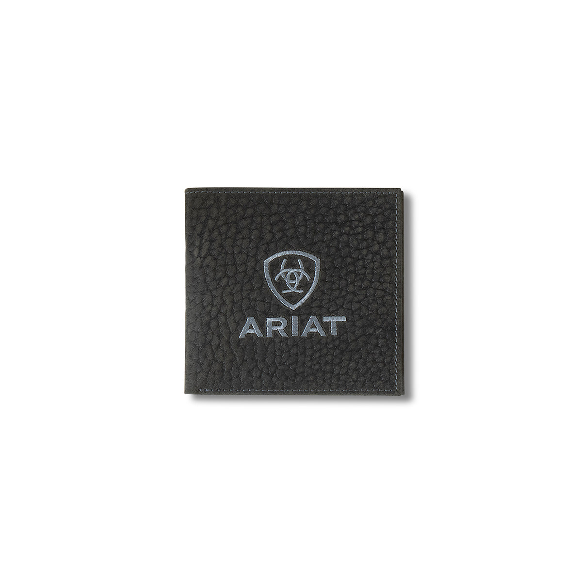 Ariat Large Bi-Fold Bullhide Black Wallet