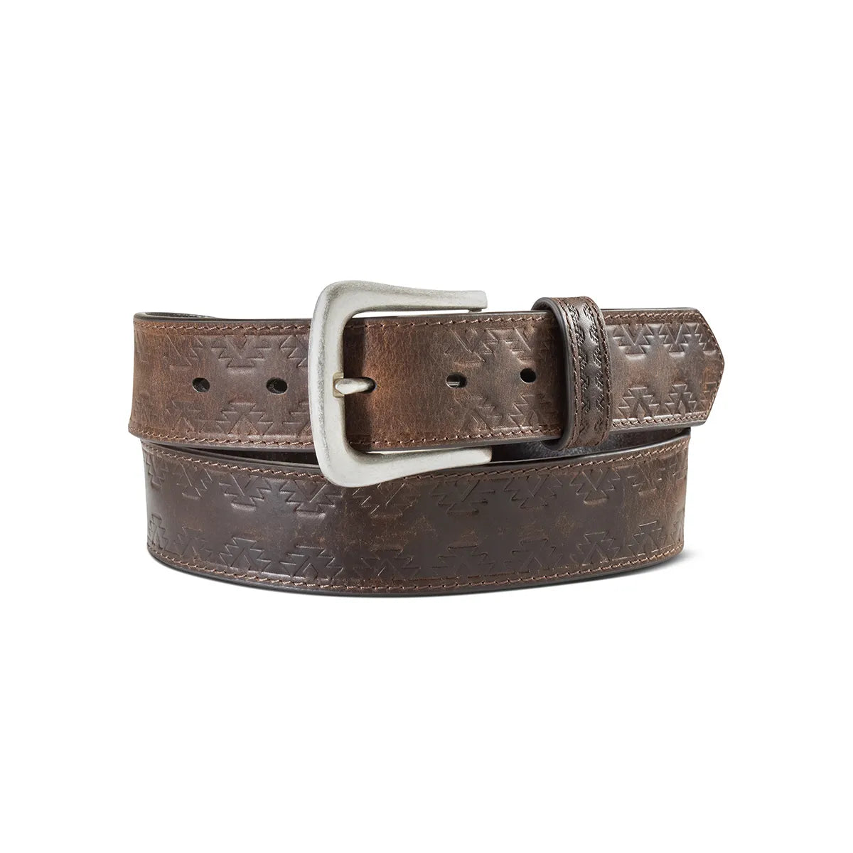 Ariat Mens Brown Western Belt A1045202