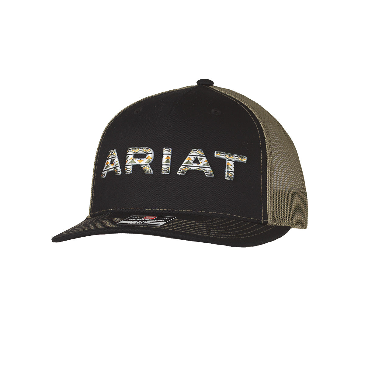 Ariat Embroidered Logo Black/Green Hat