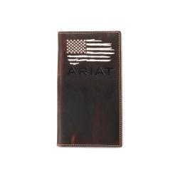 Ariat Distressed US Flag Wallet A3553734