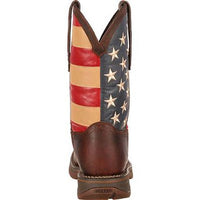 Durango Patriotic Flag Steel Toe DB020