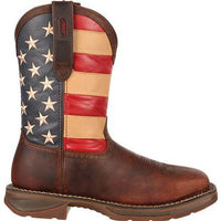 Durango Patriotic Flag Steel Toe DB020