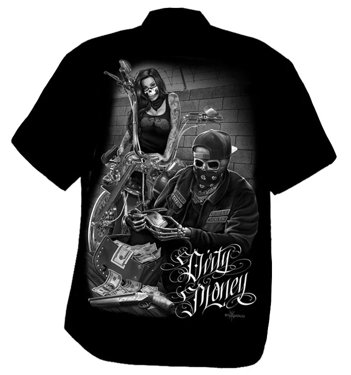 DGA B & C Dirty Money Work Shirt