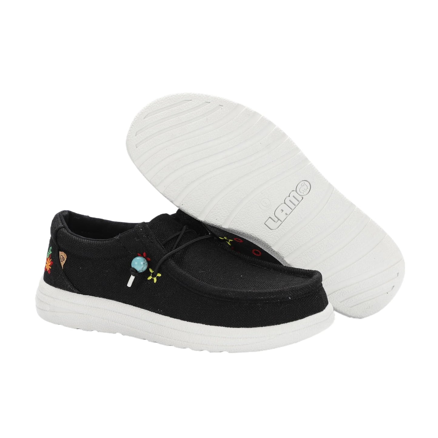 Lamo Paula Black Floral EW2035