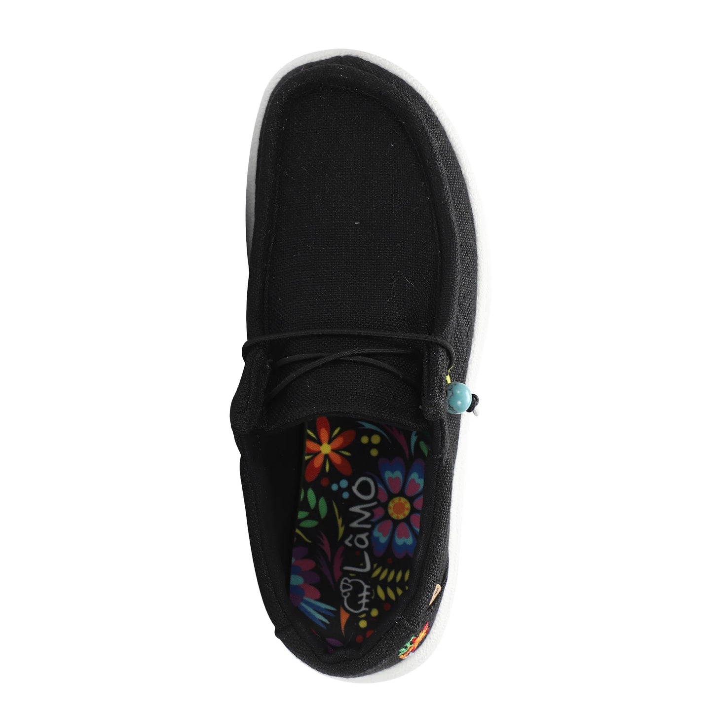 Lamo Paula Black Floral EW2035