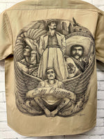 DGA Soy Chicano Khaki Work Shirt