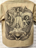 DGA Soy Chicano Khaki Work Shirt