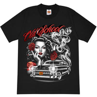 FB County Graphic Heavy Hard T-Shirts Old School