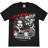 FB County Graphic Heavy Hard T-Shirts Old School