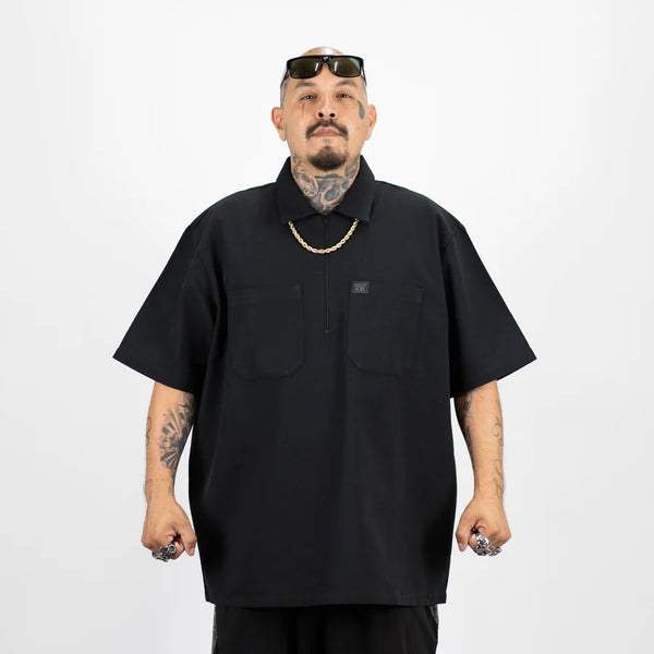 FB County Short Sleeve Zip Shirt