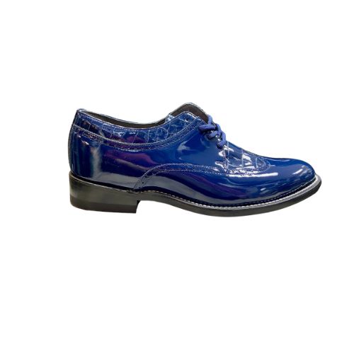 royal blue dress shoes Stacy Baldwin Patent Palermo Royal Blue 1322314 – FITOS SHOES INC