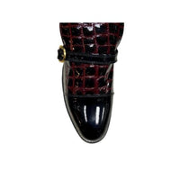 Stacy Baldwin Patent Palermo Black/Wine 138030-8
