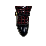 Stacy Baldwin Patent Palermo Black/Wine 138030-8