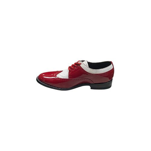 Stacy Baldwin Patent Lizard Red/White 1622313-1