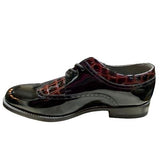 Stacy Baldwin Patent Palermo Black/Wine 1322308