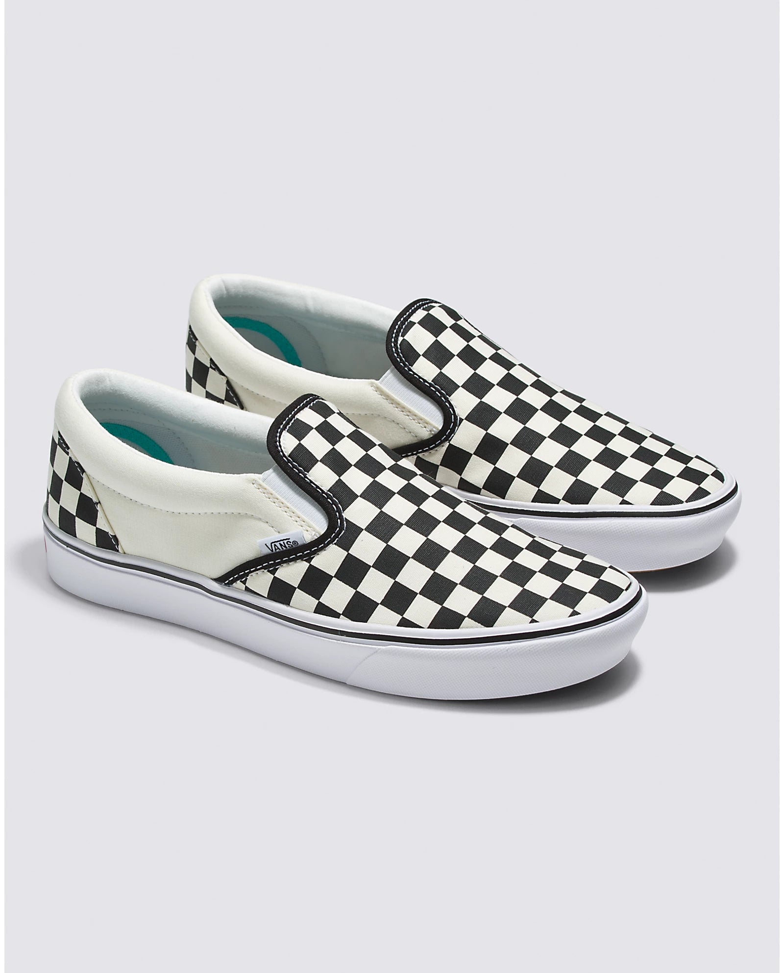Vans slip on checkerboard comfycush best sale