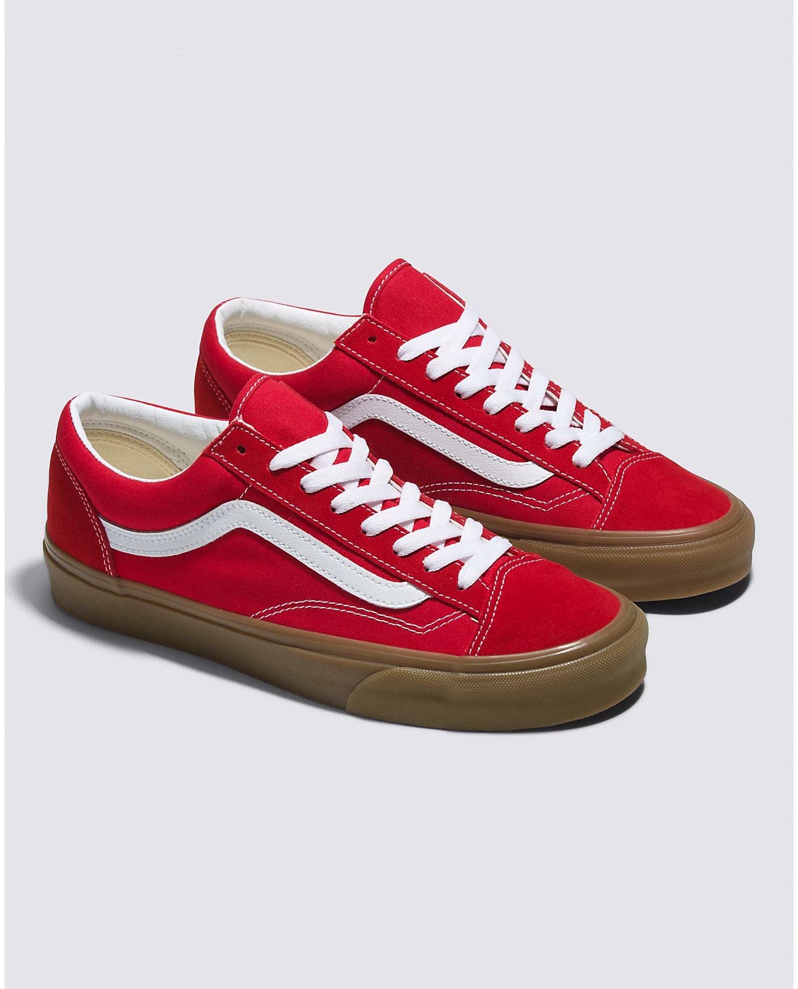 Red low vans shop