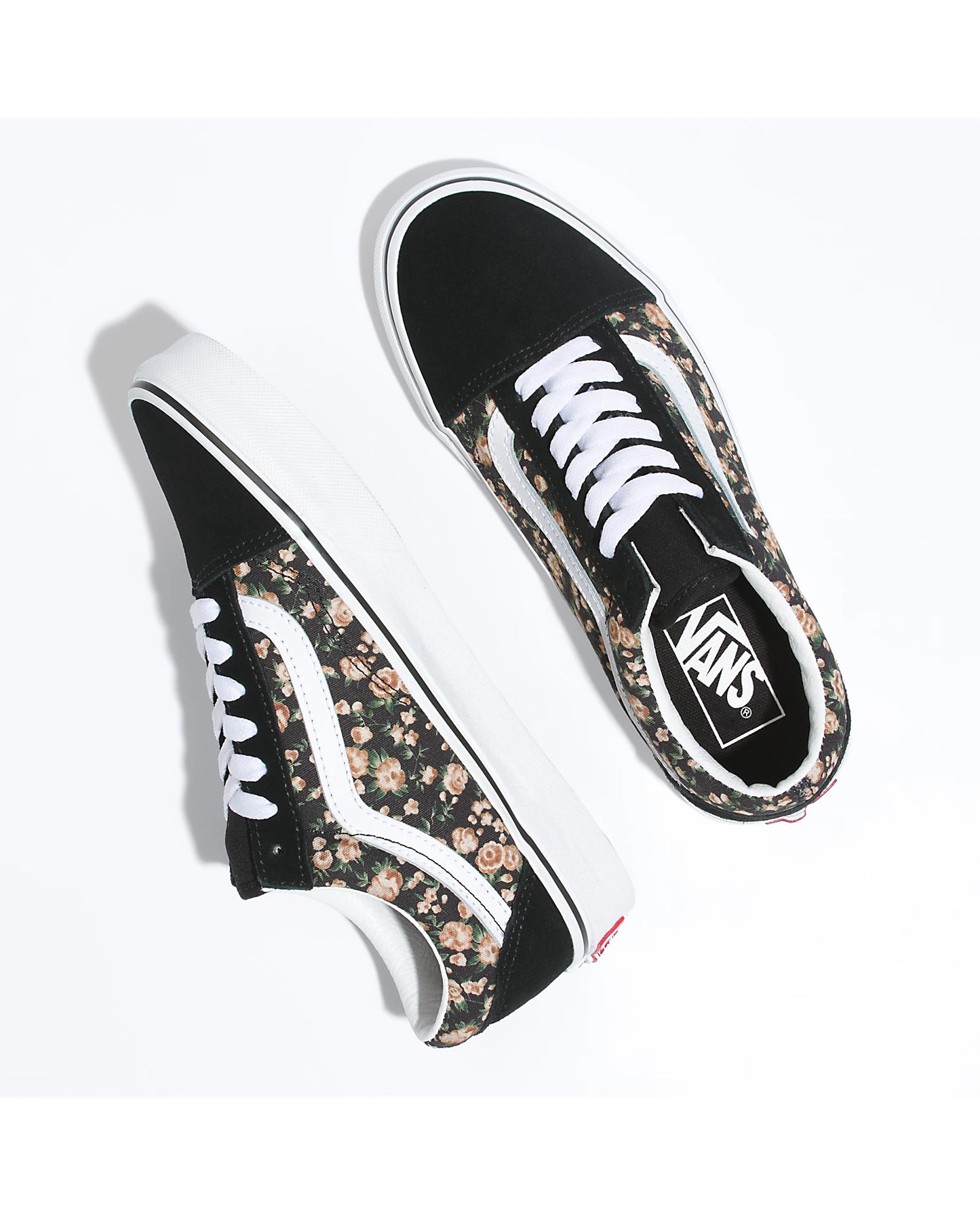 Vans Old Skool Rose Dreams Black White FITOS SHOES INC