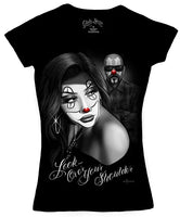DGA LOOK OVER YOUR SHOULDER Women's V-Neck