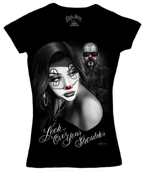DGA LOOK OVER YOUR SHOULDER Women's V-Neck